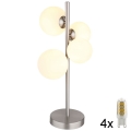 Globo - Lampada da tavolo LED 4xG9/3W/230V cromo