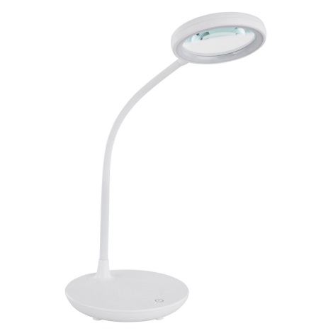 Globo - Lampada da tavolo LED con lente di ingrandimento LOUPE LED/5W/230V