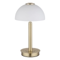 Globo - Lampada da tavolo LED dimmerabile a sfioramento LED/7W/230V 3000K ottone