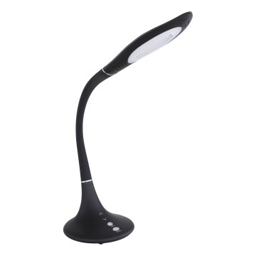 Globo - Lampada da tavolo LED dimmerabile con comando touch, flessibile LED/9W/230V 3000/4000/6500K, nera