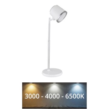 Globo - Lampada da tavolo LED dimmerabile con funzione Touch 4in1 LED/6W/3,7V 3000K/4000K/6500K 1500 mAh USB bianco