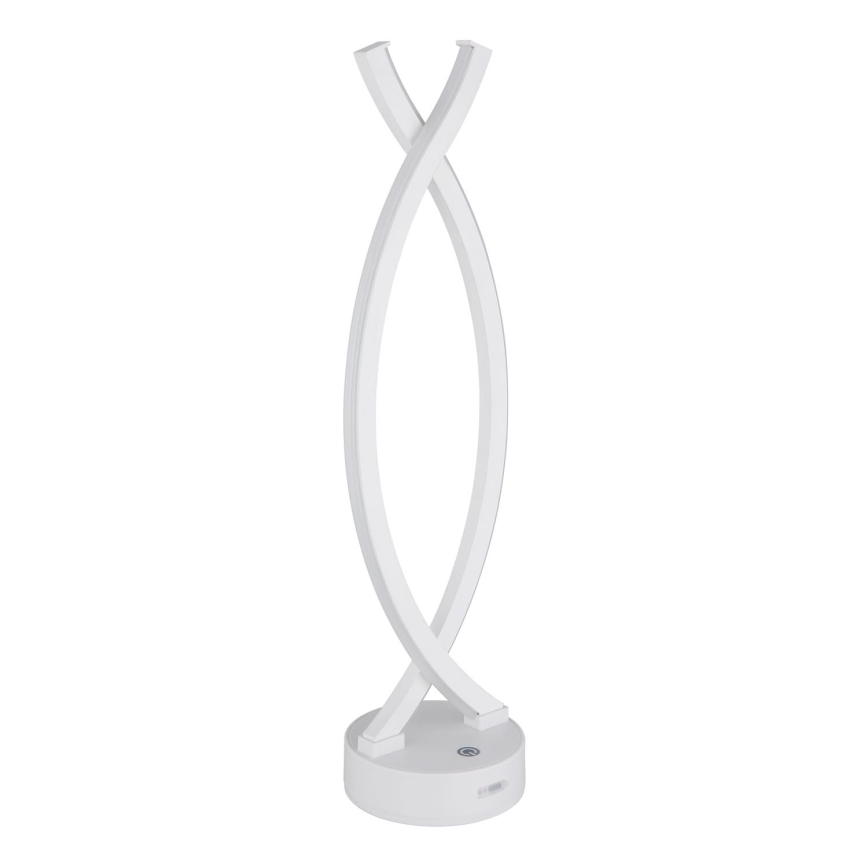 Globo - Lampada da tavolo LED dimmerabile con funzione Touch LED/1W/3,7V 3000K 1800 mAh USB bianco