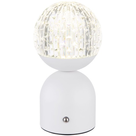 Globo - Lampada da tavolo LED dimmerabile con funzione Touch LED/2W/5V 2700/4000/65000K 1800 mAh bianco