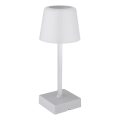 Globo - Lampada da tavolo LED dimmerabile con funzione Touch LED/2W/5V 3000/4500/6500K 800 mAh argento