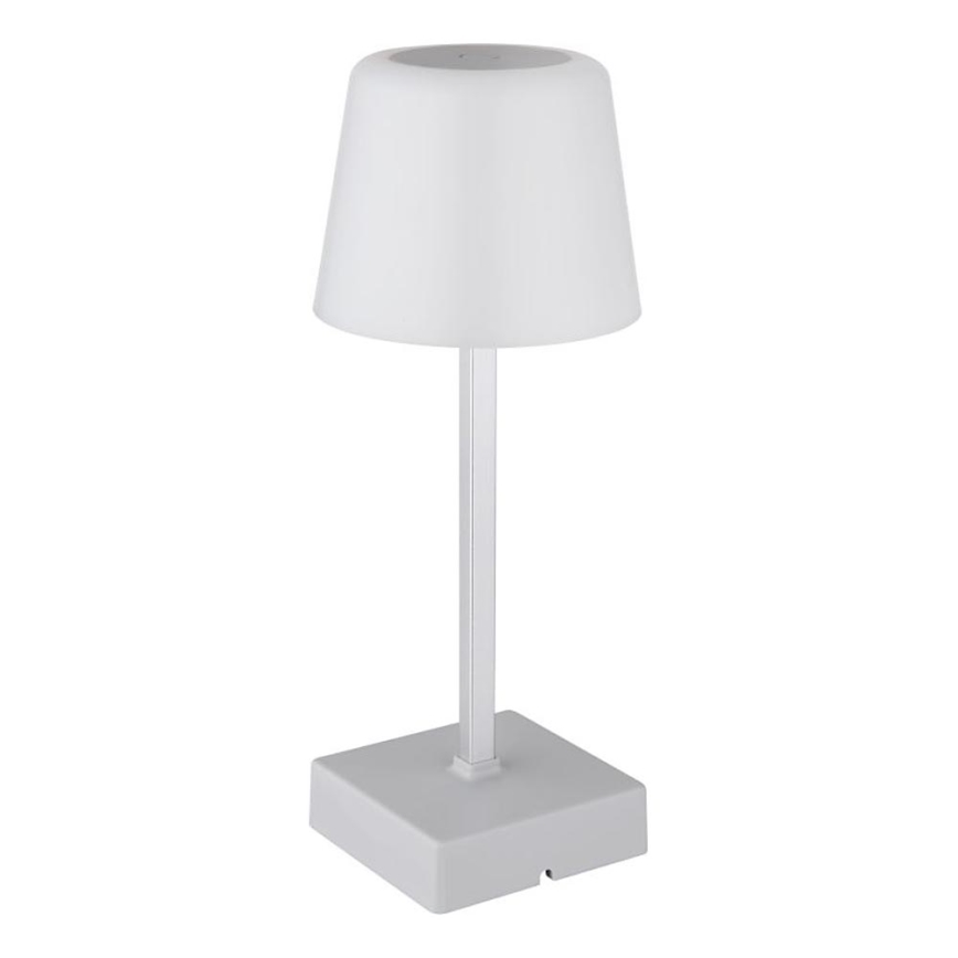 Globo - Lampada da tavolo LED dimmerabile con funzione Touch LED/2W/5V 3000/4500/6500K 800 mAh argento