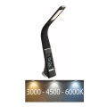 Globo - Lampada da tavolo LED dimmerabile con touch e display LED/6,5W/230V 3000/4500/5800K nero
