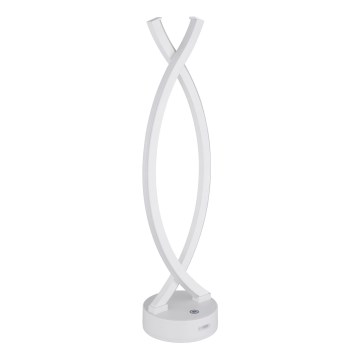 Globo - Lampada da tavolo LED dimmerabile con touch LED/1W/3,7V 3000K 1800 mAh USB bianca
