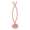 Globo - Lampada da tavolo LED dimmerabile con touch LED/1W/3,7V 3000K 1800 mAh USB rosa