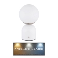 Globo - Lampada da tavolo LED dimmerabile con touch LED/2,5W/3,7V 2700/4000/6500K 1800 mAh USB bianca