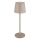 Globo - Lampada da tavolo LED Dimmerabile per esterni LED/2W/5V 3000/4000/6000K 2200 mAh IP44 cremoso
