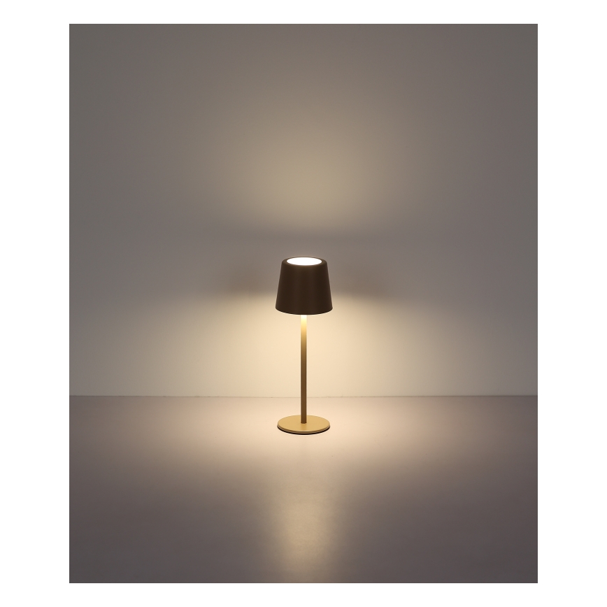 Globo - Lampada da tavolo LED Dimmerabile per esterni LED/2W/5V 3000/4000/6000K 2200 mAh IP44 cremoso