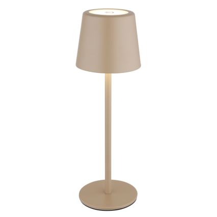 Globo - Lampada da tavolo LED Dimmerabile per esterni LED/2W/5V 3000/4000/6000K 2200 mAh IP44 cremoso