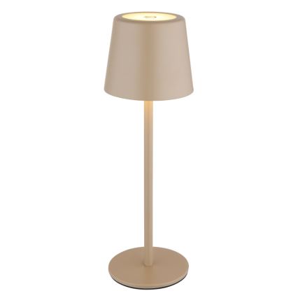 Globo - Lampada da tavolo LED Dimmerabile per esterni LED/2W/5V 3000/4000/6000K 2200 mAh IP44 cremoso