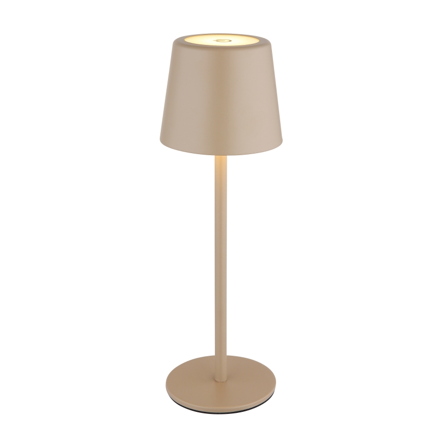 Globo - Lampada da tavolo LED Dimmerabile per esterni LED/2W/5V 3000/4000/6000K 2200 mAh IP44 cremoso