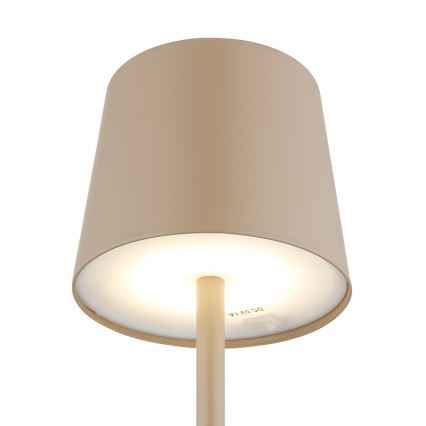 Globo - Lampada da tavolo LED Dimmerabile per esterni LED/2W/5V 3000/4000/6000K 2200 mAh IP44 cremoso