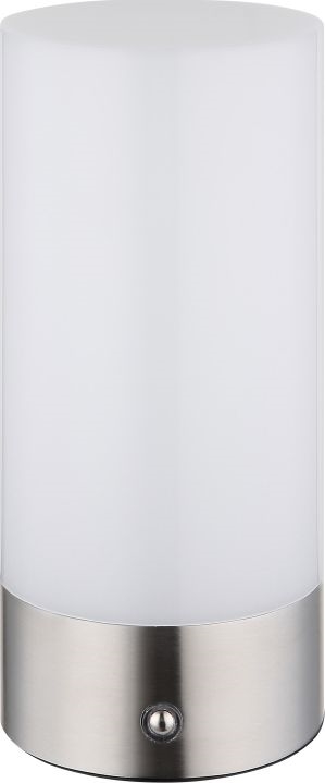 Globo - Lampada da tavolo LED RGBW Dimmerabile touch per esterni LED/1,8W/5V 1500 mAh IP44 cromo opaco