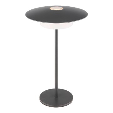 Globo - Lampada da tavolo per esterni LED ricaricabile a sfioramento/3W/3,7V 1800/2700/3000K IP44 1800 mAh grigio