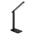 Globo - Lampada da tavolo ricaricabile a LED con dimmer touch LED/5W/5V 2700/4000/6500K 1800 mAh nero