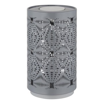 Globo - Lampada da tavolo ricaricabile a LED RGB con controllo touch LED/1W/5V 500 mAh grigio