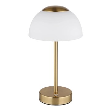 Globo - Lampada da tavolo ricaricabile LED dimmerabile LED/2,5W/5V 1800 mAh 2700K/4000K/6500K ottone