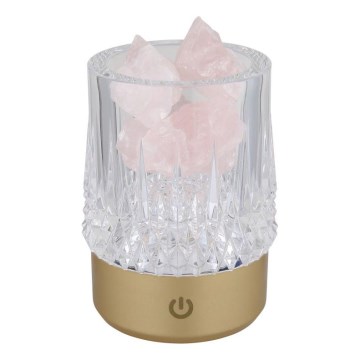 Globo - Lampada da tavolo touch dimmerabile LED/1W/5V 3000K 1200 mAh oro