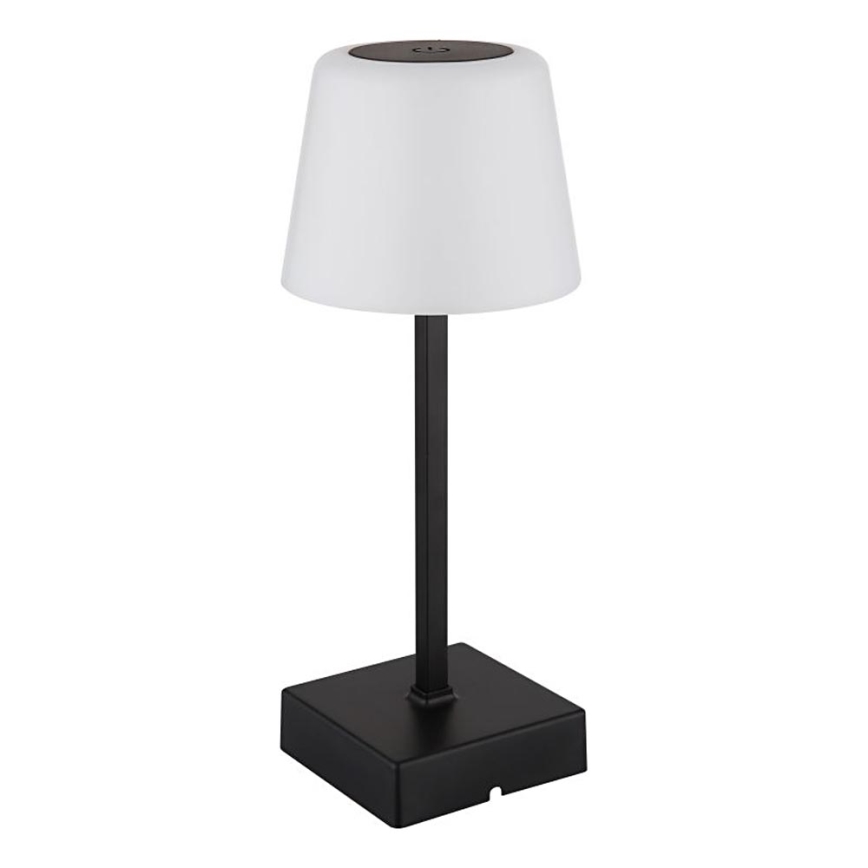 Globo - Lampada da tavolo touch dimmerabile LED/2W/5V 3000/4500/6500K 800 mAh nera