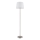Globo - Lampada da terra 1xE27/40W/230V bianco/cromo opaco