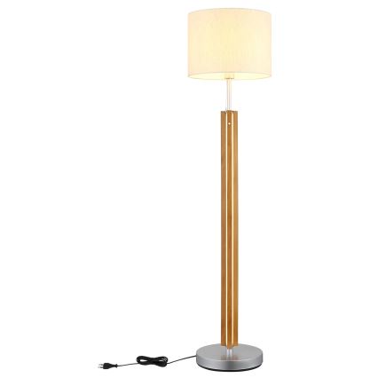 Globo - Lampada da terra dimmerabile a LED/21W/230V + 1xE27/25W
