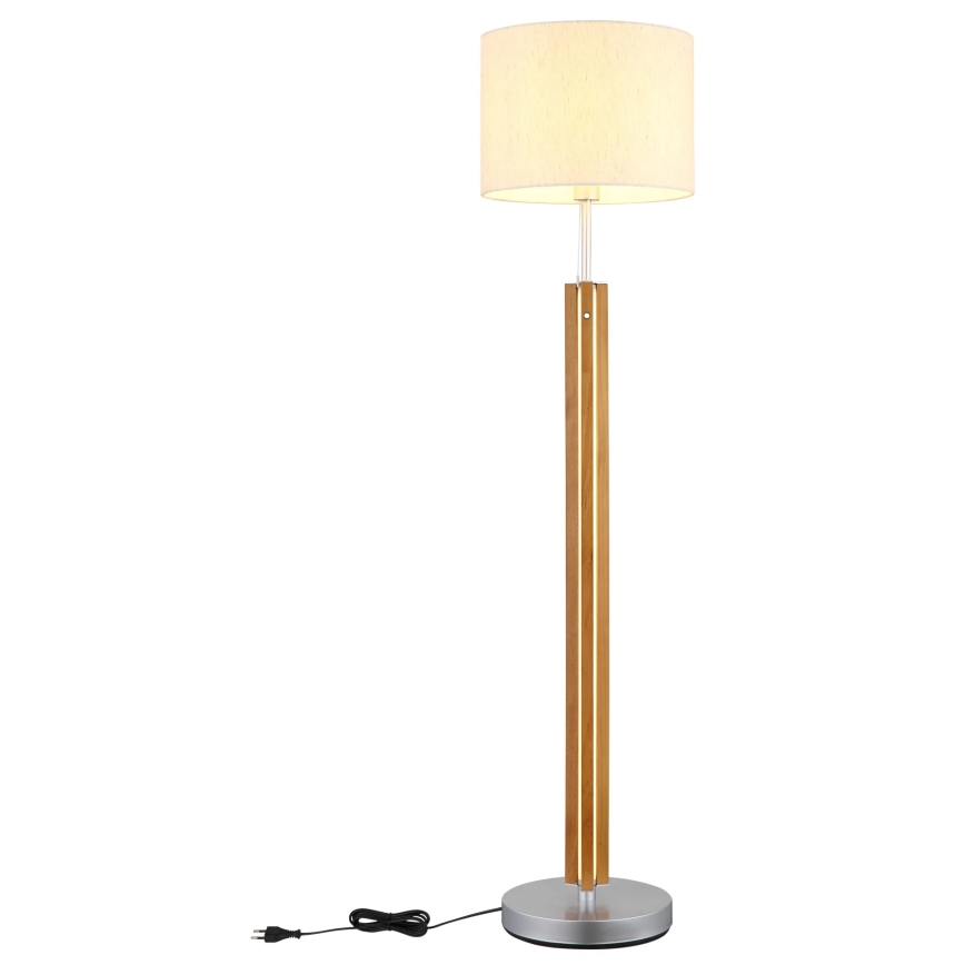 Globo - Lampada da terra dimmerabile a LED/21W/230V + 1xE27/25W