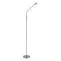 Globo - Lampada da terra dimmerabile a LED con controllo touch LED/6,5W/230V 2700/3350/4000K cromo opaco