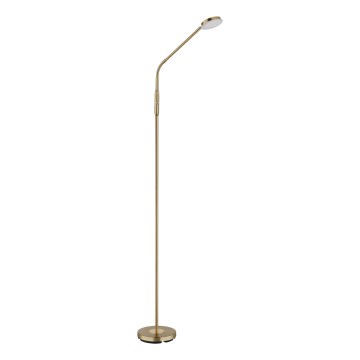 Globo - Lampada da terra dimmerabile a sfioramento LED/6,5W/230V 2700/3350/4000K ottone