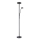 Globo - Lampada da terra dimmerabile LED/18,5W/230V + LED/4,5W 3000K nero