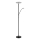 Globo - Lampada da terra dimmerabile LED/28W/230V + LED/5W 3000K nera