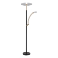 Globo - Lampada da terra dimmerabile LED/40W/230V + LED/5,5W 2700/4000/6000K nera