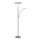 Globo - Lampada da terra LED dimmerabile LED/40W/230V + LED/5,5W 2700/4000/6000K cromo opaco