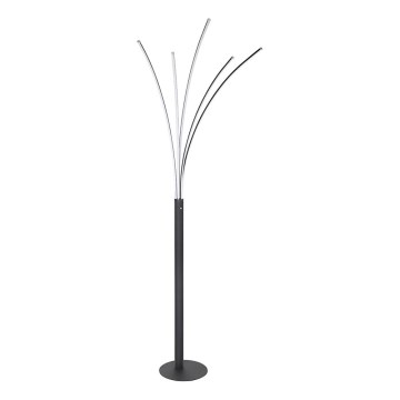 Globo - Lampada da terra touch LED dimmerabile LED/36W/230V cromo lucido