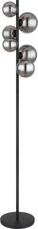 Globo - Lampada LED da terra 6xG9/3,5W/230V fumé/nero