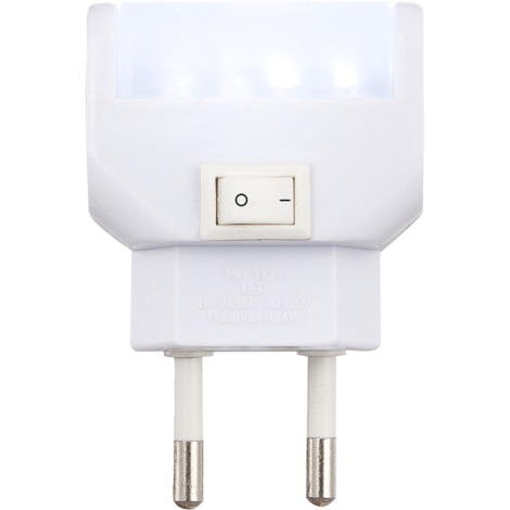Globo - Lampada LED di orientamento con interruttore LED 4xLED/0,24W/13V