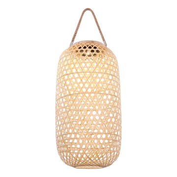 Globo - Lampada LED solare LED/0,06W/3V bambù IP44