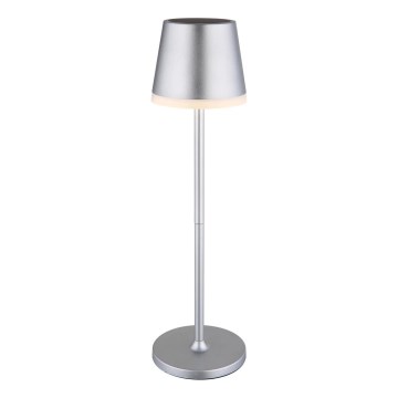 Globo - Lampada LED solare LED/0,6W/3V 3000K IP44 cromo opaco