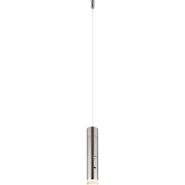 Globo - Lampada ricaricabile LED dimmerabile a sfioramento 2 in 1 LED/2W/230/5V cromo opaco