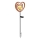 Globo - Lampada solare a LED/3V IP44 300 mAh cuore effetto ruggine