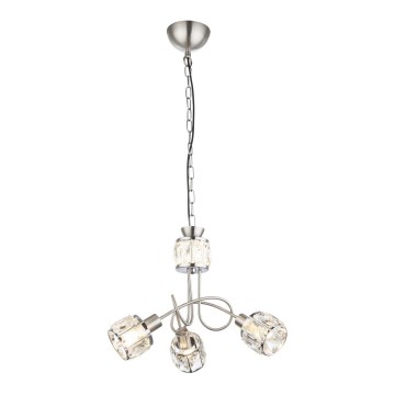 Globo - Lampadario a catena LED 3xE14/40W/230V + LED/5W