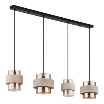 Globo - Lampadario a cavo 4xE27/40W/230V