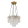 Globo - Lampadario a cavo 5xE27/60W/230V dorato
