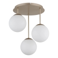 Globo - Lampadario a plafone 3xE14/25W/230V ottone