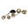 Globo - Lampadario a plafone 5xE14/40W/230V