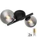 Globo - Lampadario a plafone LED 2xG9/3W/230V