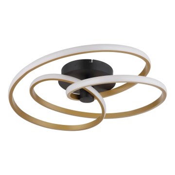 Globo - Lampadario a plafone LED LED/40W/230V 3000K oro/nero