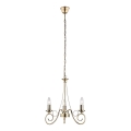 Globo - Lampadario a sospensione con catena 3xE14/40W/230V